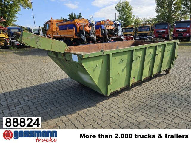 Andere Abrollcontainer mit Flügeltüren ca. 6m³ - Camión: foto 1 Andere Abrollcontainer mit Flügeltüren ca. 6m³ - Camión: foto 1