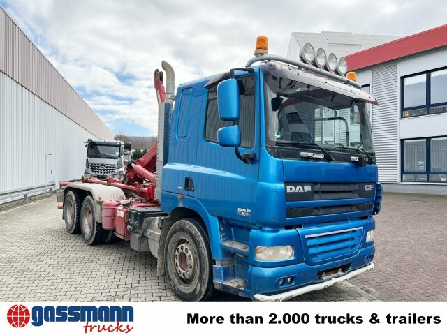 DAF AT 85.460 6x4, Abrollkipper Palfinger T20 - Camión multibasculante, Camión grúa: foto 4 DAF AT 85.460 6x4, Abrollkipper Palfinger T20 - Camión multibasculante, Camión grúa: foto 4