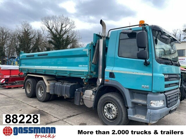 DAF CF 85.460 6x4, Bordmatik links - Camión volquete: foto 1 DAF CF 85.460 6x4, Bordmatik links - Camión volquete: foto 1