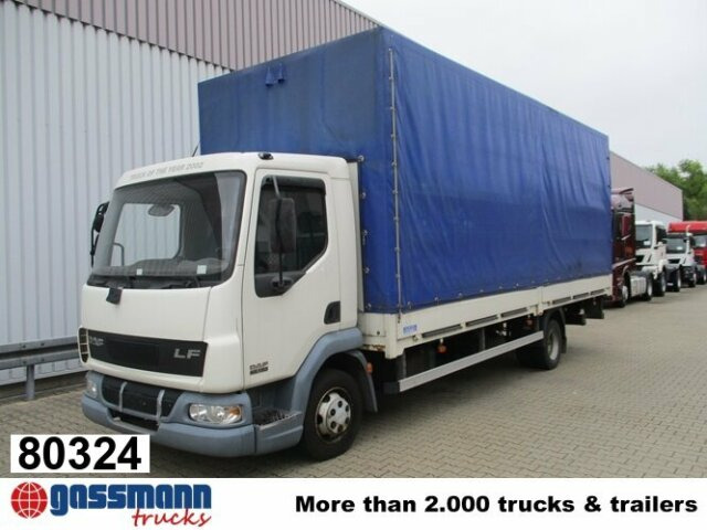 DAF DAF AE 45.150 LF 4x2, Plane Spriegel LBW - Camión caja abierta: foto 1 DAF DAF AE 45.150 LF 4x2, Plane Spriegel LBW - Camión caja abierta: foto 1