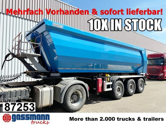 Euro ATM 27, HARDOX Stahlmulde ca. 27m³, - Semirremolque volquete: foto 1 Euro ATM 27, HARDOX Stahlmulde ca. 27m³, - Semirremolque volquete: foto 1