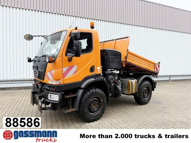 Unimog U 20 4x4, Kipper, Zapfwelle, - Furgoneta: foto 1 Unimog U 20 4x4, Kipper, Zapfwelle, - Furgoneta: foto 1