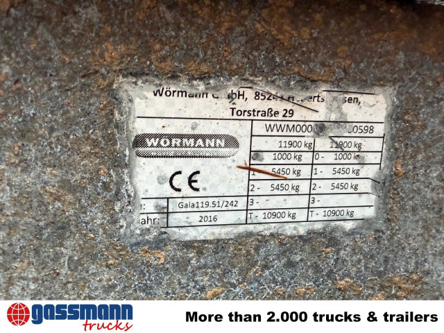 Gala 119.51/242, Verzinkt - Remolque volquete: foto 5 Gala 119.51/242, Verzinkt - Remolque volquete: foto 5