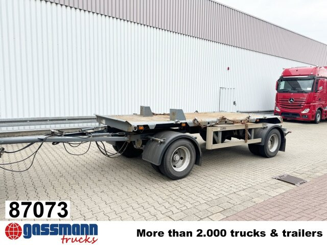 HKM A 18 ZB 3,4 Absetzanhänger - Remolque multilift/ Portacontenedores de cadenas: foto 1 HKM A 18 ZB 3,4 Absetzanhänger - Remolque multilift/ Portacontenedores de cadenas: foto 1