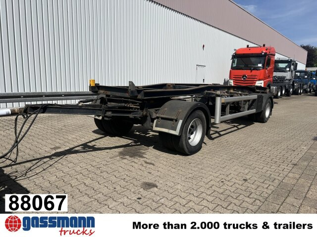 Hüffermann HUEFFERMANN HSA 18.65 Schlittenabroller - Remolque multilift/ Portacontenedores de cadenas: foto 1 Hüffermann HUEFFERMANN HSA 18.65 Schlittenabroller - Remolque multilift/ Portacontenedores de cadenas: foto 1