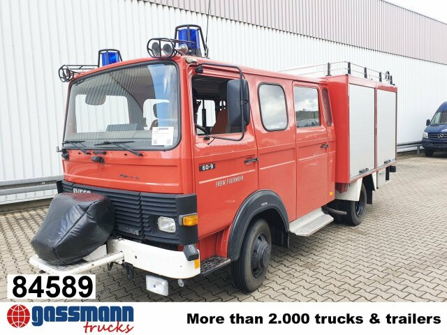 Iveco 60-9A Doka 4x2, LF8 - Camión de bomberos: foto 1 Iveco 60-9A Doka 4x2, LF8 - Camión de bomberos: foto 1