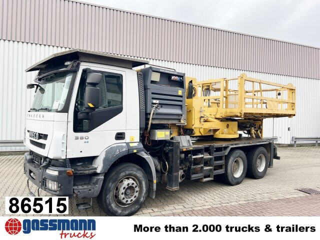 Iveco Trakker AD260T36 6x4, AMV Hubsteiger + - Camión cisterna, Camión grúa: foto 1 Iveco Trakker AD260T36 6x4, AMV Hubsteiger + - Camión cisterna, Camión grúa: foto 1
