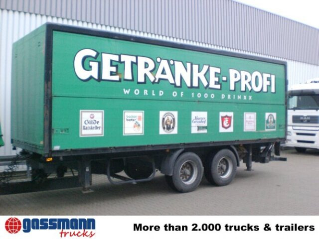 Kögel ZFHB 18, Böse Getränkekoffer, BÄR LBW - Remolque caja cerrada: foto 2 Kögel ZFHB 18, Böse Getränkekoffer, BÄR LBW - Remolque caja cerrada: foto 2