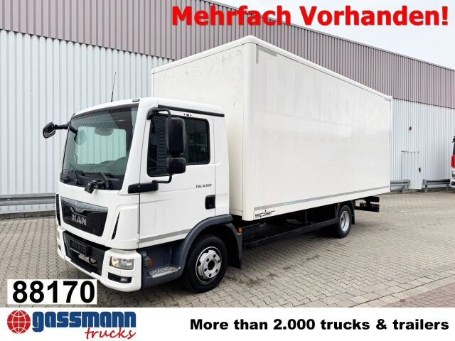 MAN TGL 8.150 4x2 BL, Möbelkoffer mit Rolltor - Camión caja cerrada: foto 1 MAN TGL 8.150 4x2 BL, Möbelkoffer mit Rolltor - Camión caja cerrada: foto 1