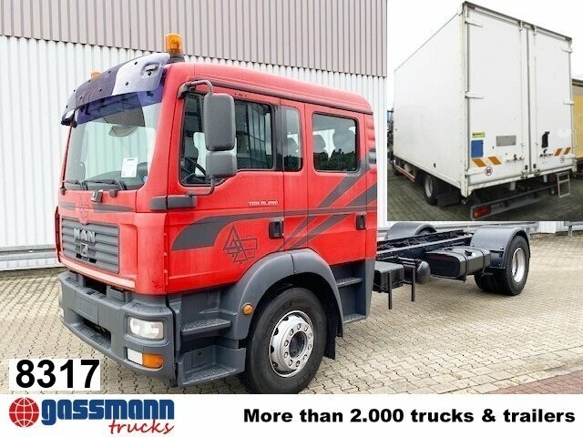 MAN TGM 18.280 4x2 BL Doka - Camión caja cerrada: foto 1 MAN TGM 18.280 4x2 BL Doka - Camión caja cerrada: foto 1