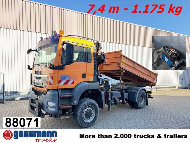 MAN TGS 18.320 4x4 BL, Wechselsystem, - Camión volquete, Camión grúa: foto 1 MAN TGS 18.320 4x4 BL, Wechselsystem, - Camión volquete, Camión grúa: foto 1