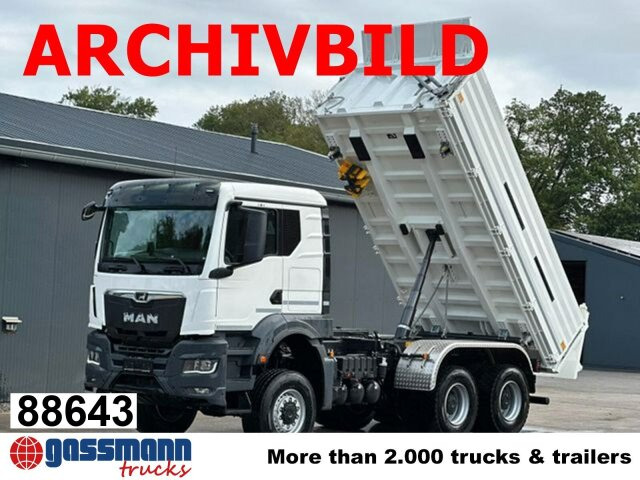 MAN TGS 26.470 6x6 BB, Hohe Bauart, Bordmatik - Camión volquete: foto 1 MAN TGS 26.470 6x6 BB, Hohe Bauart, Bordmatik - Camión volquete: foto 1