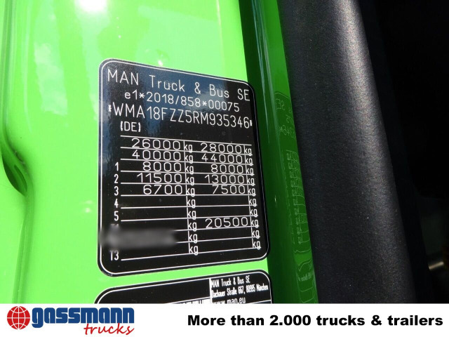 Camión multibasculante nuevo MAN TGS 26.520 6x2-2 BL, Liftachse: foto 9