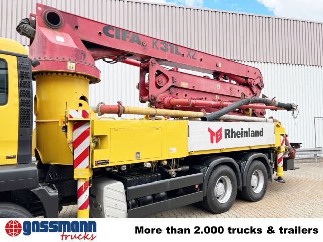 MAN TGS 33.440 6X4 BB, Betonpumpe CIFA K31L XZ, 31m - Bomba de hormigón: foto 3 MAN TGS 33.440 6X4 BB, Betonpumpe CIFA K31L XZ, 31m - Bomba de hormigón: foto 3