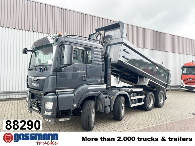 MAN TGS 35.510 8x4 BL, Intarder, Stahlmulde ca. - Dúmper: foto 1 MAN TGS 35.510 8x4 BL, Intarder, Stahlmulde ca. - Dúmper: foto 1