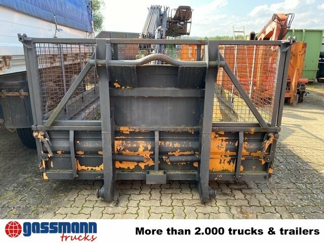 Meiller Abrollcontainer mit Kran Hiab 071 AW B3, ca. - Contenedor de gancho: foto 3 Meiller Abrollcontainer mit Kran Hiab 071 AW B3, ca. - Contenedor de gancho: foto 3