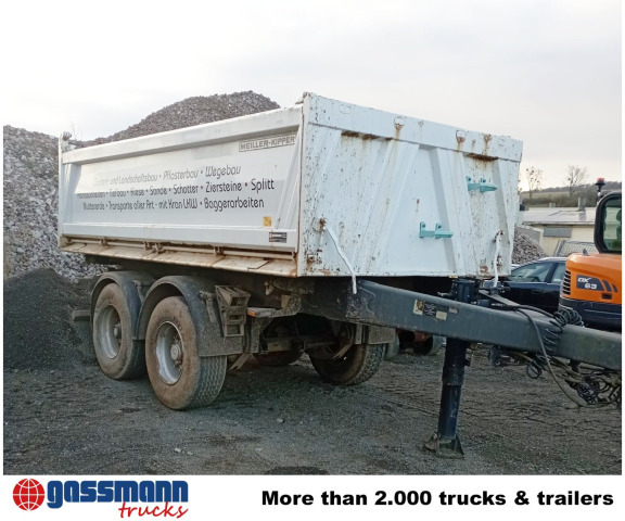 Meiller MZDA 18/21, Stahlbordwände, ca. 11m³ - Remolque volquete: foto 2 Meiller MZDA 18/21, Stahlbordwände, ca. 11m³ - Remolque volquete: foto 2