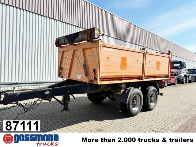 Meiller Meiller MZDA 18/2, geteilte Alu-Bordwände, ca. - Remolque volquete: foto 1 Meiller Meiller MZDA 18/2, geteilte Alu-Bordwände, ca. - Remolque volquete: foto 1