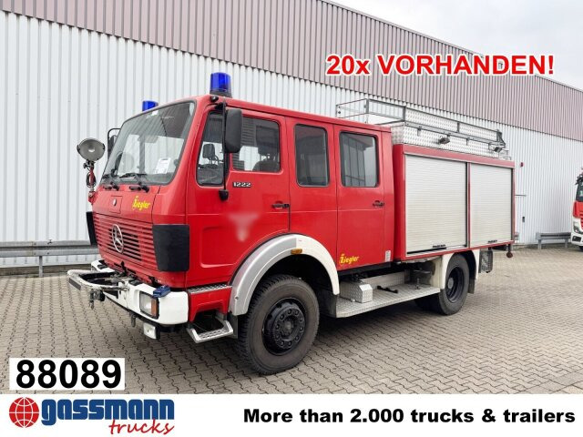 Mercedes-Benz 1222 AF 4x4 Doka, LF 16 TS - Ambulancia: foto 1 Mercedes-Benz 1222 AF 4x4 Doka, LF 16 TS - Ambulancia: foto 1