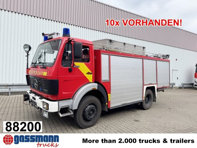 Mercedes-Benz 1222 AF 4x4, Rüstwagen RW 2, Seilwinde - Camión de bomberos: foto 1 Mercedes-Benz 1222 AF 4x4, Rüstwagen RW 2, Seilwinde - Camión de bomberos: foto 1