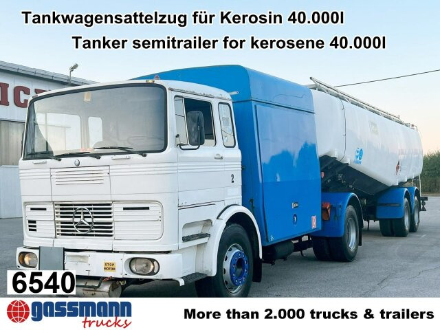 Mercedes-Benz 1923 4x2 Tankwagenzug für Kerosin 40.000l - Camión cisterna: foto 1 Mercedes-Benz 1923 4x2 Tankwagenzug für Kerosin 40.000l - Camión cisterna: foto 1