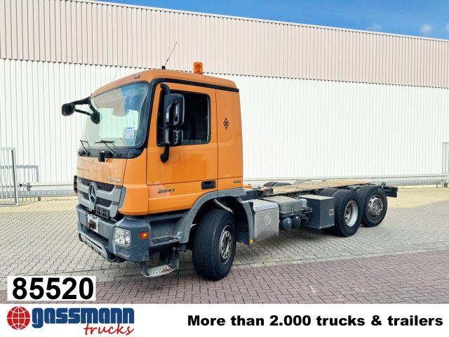 Mercedes-Benz Actros 2541 L 6x2, Lenk-/Liftachse - Camión chasis: foto 1 Mercedes-Benz Actros 2541 L 6x2, Lenk-/Liftachse - Camión chasis: foto 1