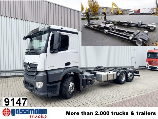 Mercedes-Benz Actros 2548 L 6x2, Retarder, Lenk-/Liftachse - Camión multibasculante: foto 1 Mercedes-Benz Actros 2548 L 6x2, Retarder, Lenk-/Liftachse - Camión multibasculante: foto 1