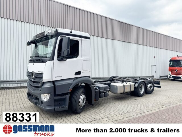 Mercedes-Benz Actros 2548 L 6x2, Retarder, Lenk-/Liftachse - Camión chasis: foto 1 Mercedes-Benz Actros 2548 L 6x2, Retarder, Lenk-/Liftachse - Camión chasis: foto 1