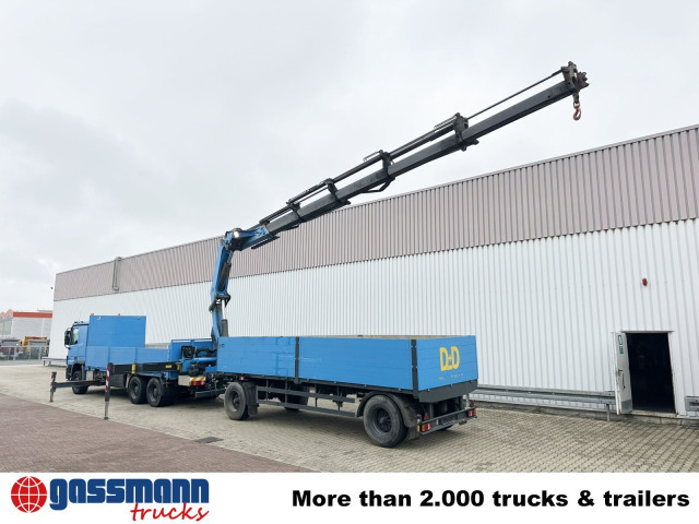 Mercedes-Benz Actros 2741 L 6x4, Twist-Lock ausz. auf 3m, - Camión caja abierta, Camión grúa: foto 4 Mercedes-Benz Actros 2741 L 6x4, Twist-Lock ausz. auf 3m, - Camión caja abierta, Camión grúa: foto 4