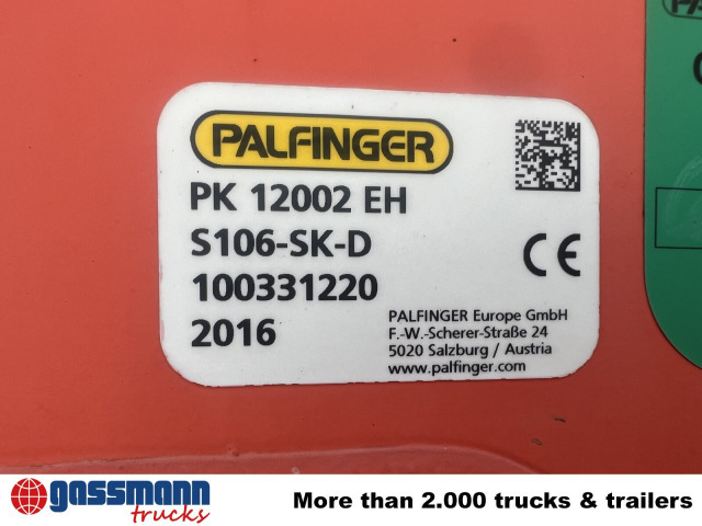 Mercedes-Benz Antos 1836 L 4x2, Glastransporter, Heckkran - Camión caja abierta, Camión grúa: foto 5 Mercedes-Benz Antos 1836 L 4x2, Glastransporter, Heckkran - Camión caja abierta, Camión grúa: foto 5