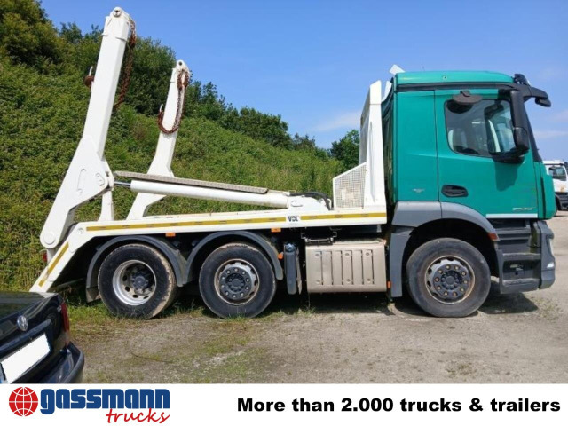 Mercedes-Benz Antos 2540 L 6x2, Vorlaufachse lenk-,liftbar - Camión portacontenedor de cadenas: foto 5 Mercedes-Benz Antos 2540 L 6x2, Vorlaufachse lenk-,liftbar - Camión portacontenedor de cadenas: foto 5