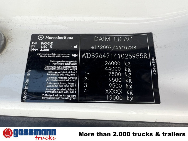 Mercedes-Benz Arocs 2643 K 6x4, Meiller Kipper - Camión volquete: foto 5 Mercedes-Benz Arocs 2643 K 6x4, Meiller Kipper - Camión volquete: foto 5