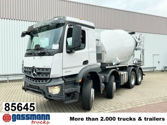 Mercedes-Benz Arocs 3240 B 8x4/4, Liebherr HTM 905 Mischer ca. - Camión hormigonera: foto 1 Mercedes-Benz Arocs 3240 B 8x4/4, Liebherr HTM 905 Mischer ca. - Camión hormigonera: foto 1