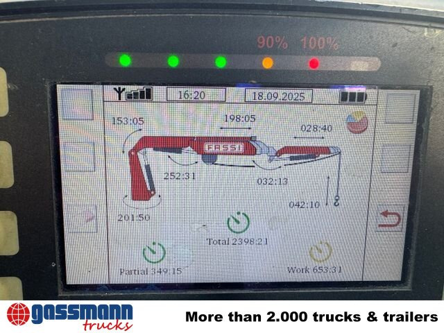 Mercedes-Benz Arocs 3245 L 8x2/6, Kran Fassi F 545 RA 2.26 XE, - Camión caja abierta, Camión grúa: foto 5 Mercedes-Benz Arocs 3245 L 8x2/6, Kran Fassi F 545 RA 2.26 XE, - Camión caja abierta, Camión grúa: foto 5