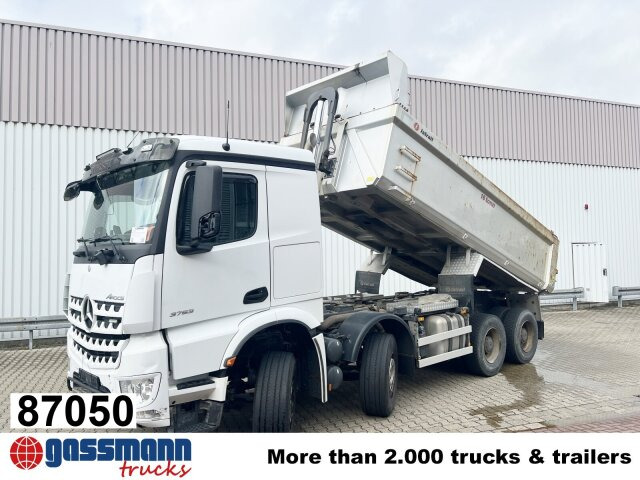Mercedes-Benz Arocs 3253 K 8x4/4, Retarder, Stahlmulde ca. - Dúmper: foto 1 Mercedes-Benz Arocs 3253 K 8x4/4, Retarder, Stahlmulde ca. - Dúmper: foto 1