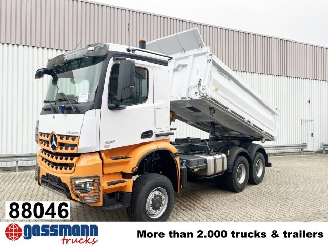 Mercedes-Benz Arocs 3351 AK 6x6, Grounder - Camión volquete: foto 1 Mercedes-Benz Arocs 3351 AK 6x6, Grounder - Camión volquete: foto 1