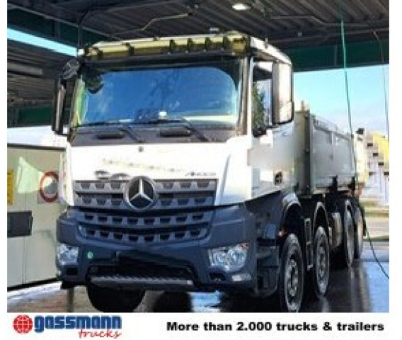 Mercedes-Benz Arocs 3445 K 8x4/4, Meiller Bordmatik links - Camión volquete: foto 4 Mercedes-Benz Arocs 3445 K 8x4/4, Meiller Bordmatik links - Camión volquete: foto 4