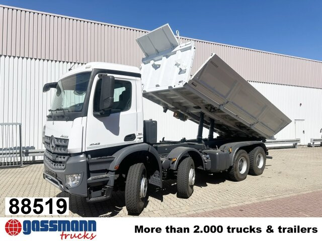 Mercedes-Benz Arocs 4142/45 K 8x4/4, Meiller Bordmatik links - Camión volquete: foto 1 Mercedes-Benz Arocs 4142/45 K 8x4/4, Meiller Bordmatik links - Camión volquete: foto 1