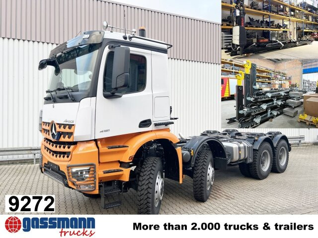 Mercedes-Benz Arocs 4151 AK 8x8/4, Grounder - Camión multibasculante: foto 1 Mercedes-Benz Arocs 4151 AK 8x8/4, Grounder - Camión multibasculante: foto 1