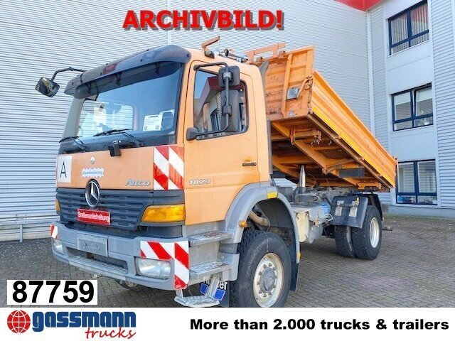 Mercedes-Benz Atego 1823 AK 4x4 - Camión volquete: foto 1 Mercedes-Benz Atego 1823 AK 4x4 - Camión volquete: foto 1