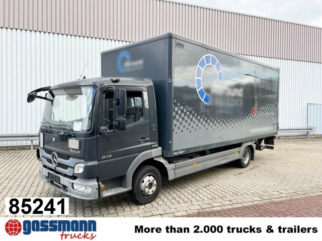 Mercedes-Benz Atego 818 L 4x2 mit MBB LBW, 4x Vorhanden! - Camión caja cerrada: foto 1 Mercedes-Benz Atego 818 L 4x2 mit MBB LBW, 4x Vorhanden! - Camión caja cerrada: foto 1
