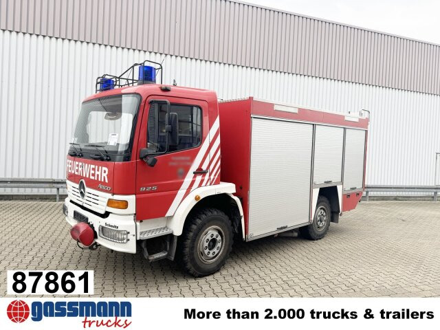 Mercedes-Benz Atego 925 4x4, Seilwinde, Einzelbereifung, - Camión de bomberos: foto 1 Mercedes-Benz Atego 925 4x4, Seilwinde, Einzelbereifung, - Camión de bomberos: foto 1