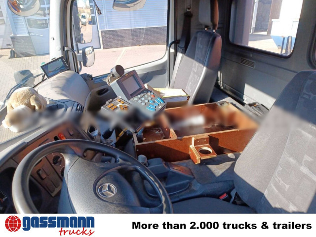 Mercedes-Benz Axor 1824 4x4, Tele-Absetzer, - Camión portacontenedor de cadenas: foto 4 Mercedes-Benz Axor 1824 4x4, Tele-Absetzer, - Camión portacontenedor de cadenas: foto 4