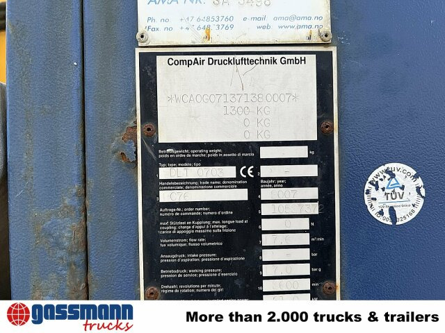 Mercedes-Benz Axor 1824 K 4x2, AMV Hubsteiger + Kompressor, - Camión con plataforma elevadora: foto 2 Mercedes-Benz Axor 1824 K 4x2, AMV Hubsteiger + Kompressor, - Camión con plataforma elevadora: foto 2