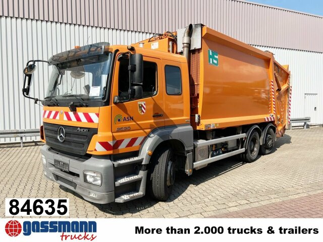 Mercedes-Benz Axor 2529 L 6x2, Lenkachse, HN-Cityloader, - Camión de basura: foto 1 Mercedes-Benz Axor 2529 L 6x2, Lenkachse, HN-Cityloader, - Camión de basura: foto 1