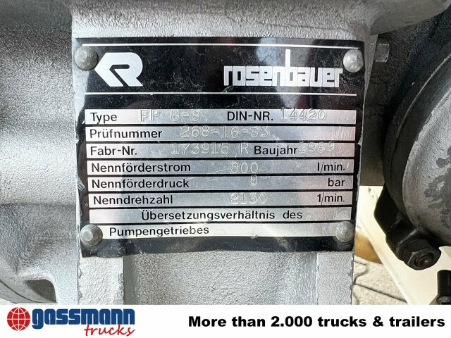 Mercedes-Benz LK 814 F 4x2, Löschfahrzeug LF8 - Camión de bomberos: foto 3 Mercedes-Benz LK 814 F 4x2, Löschfahrzeug LF8 - Camión de bomberos: foto 3