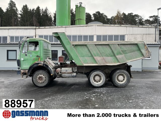 Mercedes-Benz NG 2628 K 6x4, V8, MEILLER Stahlmulde ca. 10³ - Dúmper: foto 1 Mercedes-Benz NG 2628 K 6x4, V8, MEILLER Stahlmulde ca. 10³ - Dúmper: foto 1