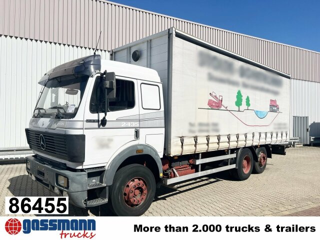 Mercedes-Benz SK 2435 L 6x2, V8, Spülbohrwagen - Camión caja cerrada: foto 1 Mercedes-Benz SK 2435 L 6x2, V8, Spülbohrwagen - Camión caja cerrada: foto 1