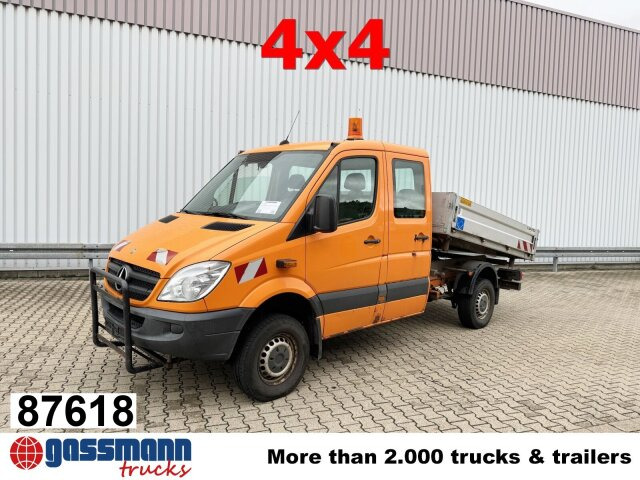 Mercedes-Benz Sprinter 313 CDI 4x4 Doka, Kipper, AT-Motor! - Caja abierta furgoneta, Furgoneta combi: foto 1 Mercedes-Benz Sprinter 313 CDI 4x4 Doka, Kipper, AT-Motor! - Caja abierta furgoneta, Furgoneta combi: foto 1