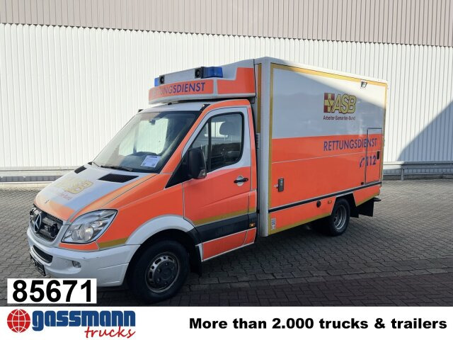 Mercedes-Benz Sprinter 516 CDI 4x2, Rettungswagen, Retarder - Furgón: foto 1 Mercedes-Benz Sprinter 516 CDI 4x2, Rettungswagen, Retarder - Furgón: foto 1